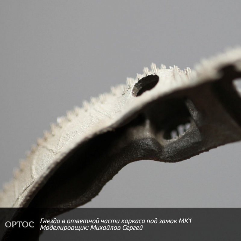 Фотографии каркасов ответных частей фрезерованных балочных конструкции из Ti 4 - Фрезерный CAD/CAM центр Ортос Новости